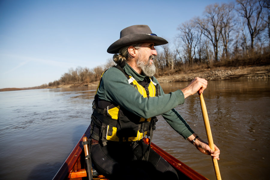 Founder of Lower Mississippi Foundation and Quapaw Canoe Company, John Ruskey